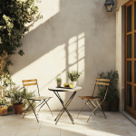 Reforma en Aldaia de una terraza con suelo cerámico y mobiliario exterior funcional para crear un ambiente acogedor.